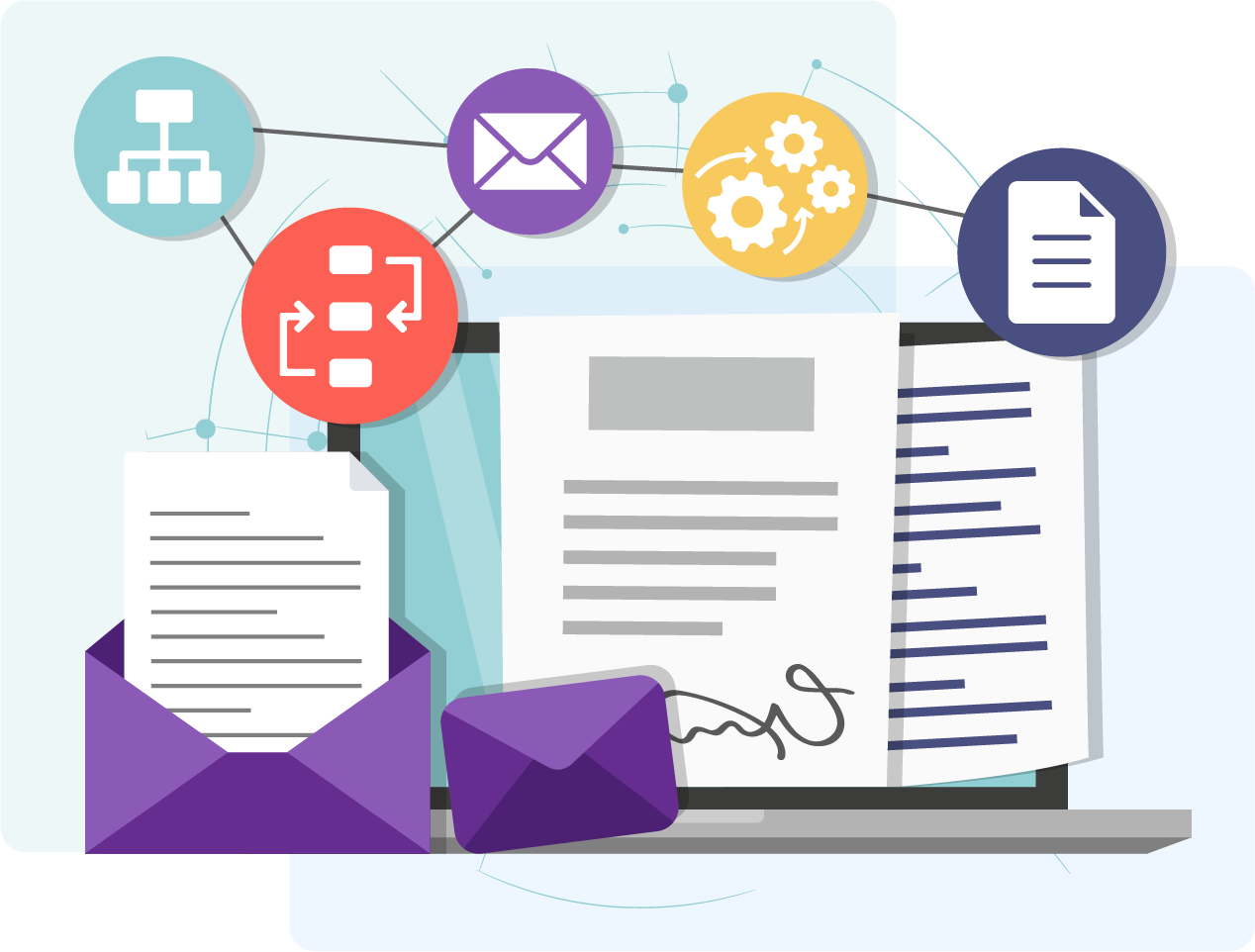 Production et documents - Questionnaire intelligent